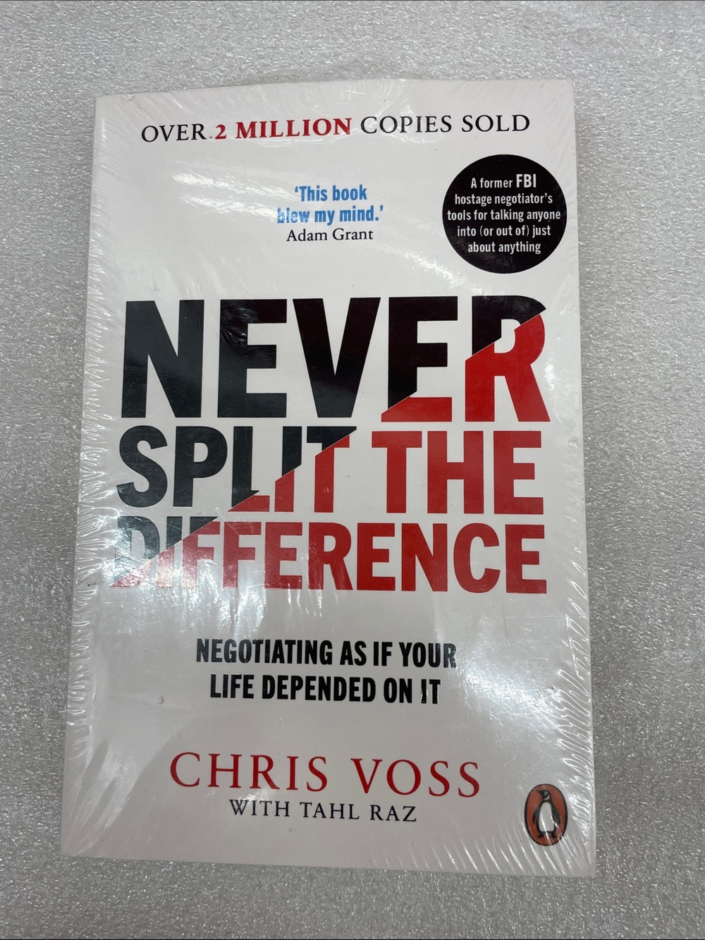 New Never Split the Difference Soft Cover Book